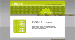 Desktop Screenshot of heroine.com.hk